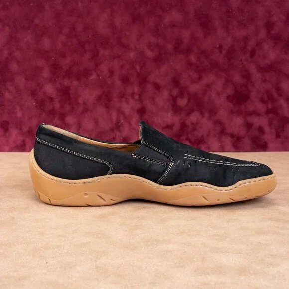 Michael Toschi Men Antibac CIS Comfortable Cusion Black Leather Loafers Sz 12M - Picture 9 of 9